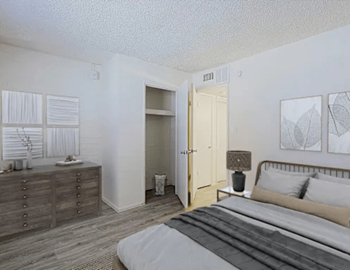 Spacious closets